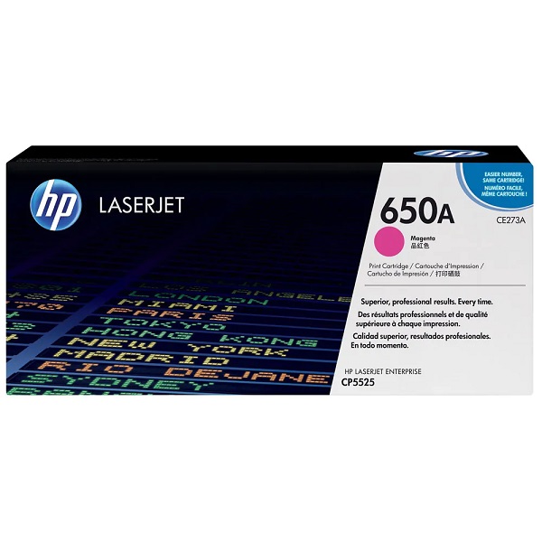 کارتریج تونر لیزری رنگ قرمز اچ پی HP 650A
