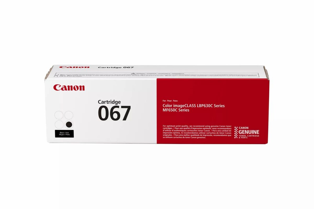 کارتریج تونر لیزری مشکی کانن Canon 067