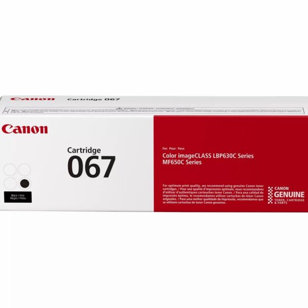 کارتریج تونر لیزری مشکی کانن Canon 067