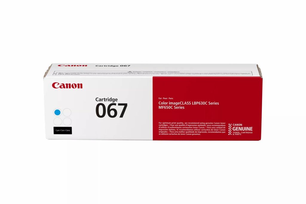 کارتریج تونر لیزری آبی کانن Canon 067