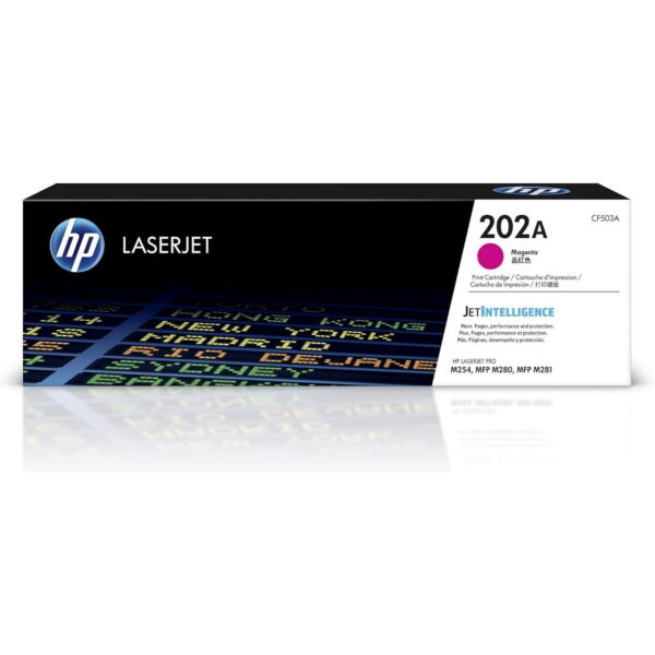 کارتریج تونر لیزری رنگ قرمز اچ پی HP 202A