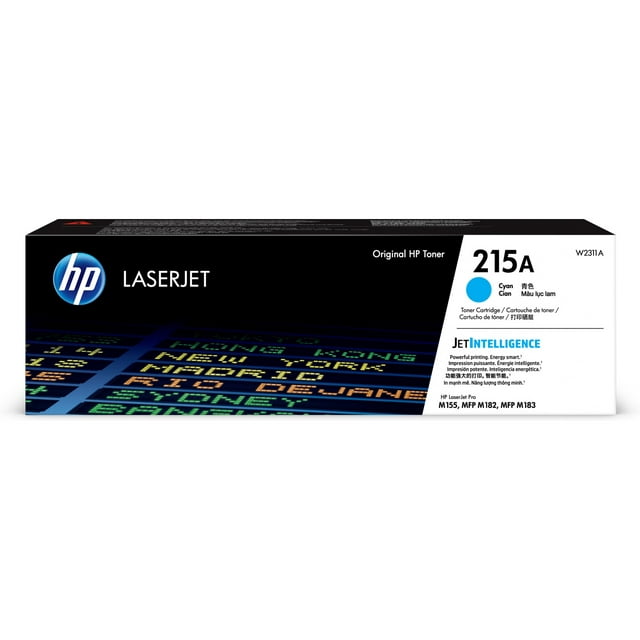 کارتریج تونر لیزری آبی اچ پی HP 215A