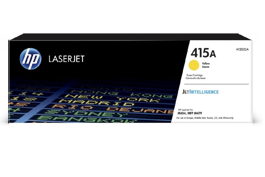 کارتریج تونر لیزری رنگ زرد اچ پی HP 415A