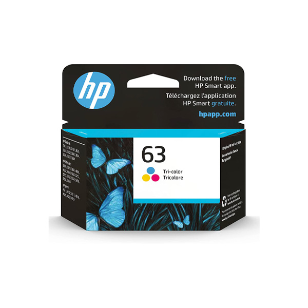کارتریج جوهرافشان رنگی اچ پی 63 HP