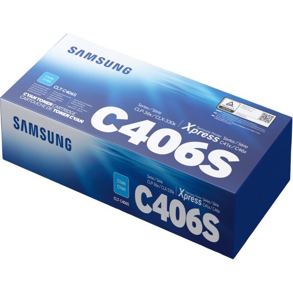 کارتریج تونر لیزری رنگ آبی سامسونگ Samsung CLT-C406S