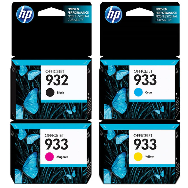 سری کامل کارتریج جوهرافشان اچ پی HP 932-933
