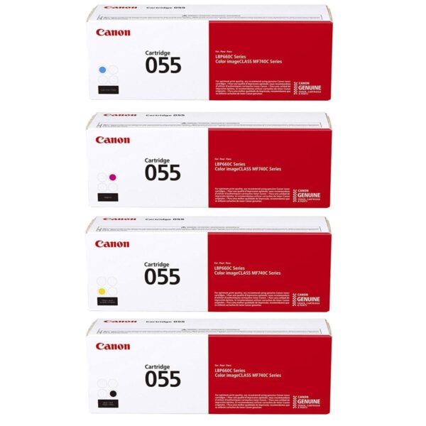 کارتریج تونر لیزری سری کامل کانن Canon 055