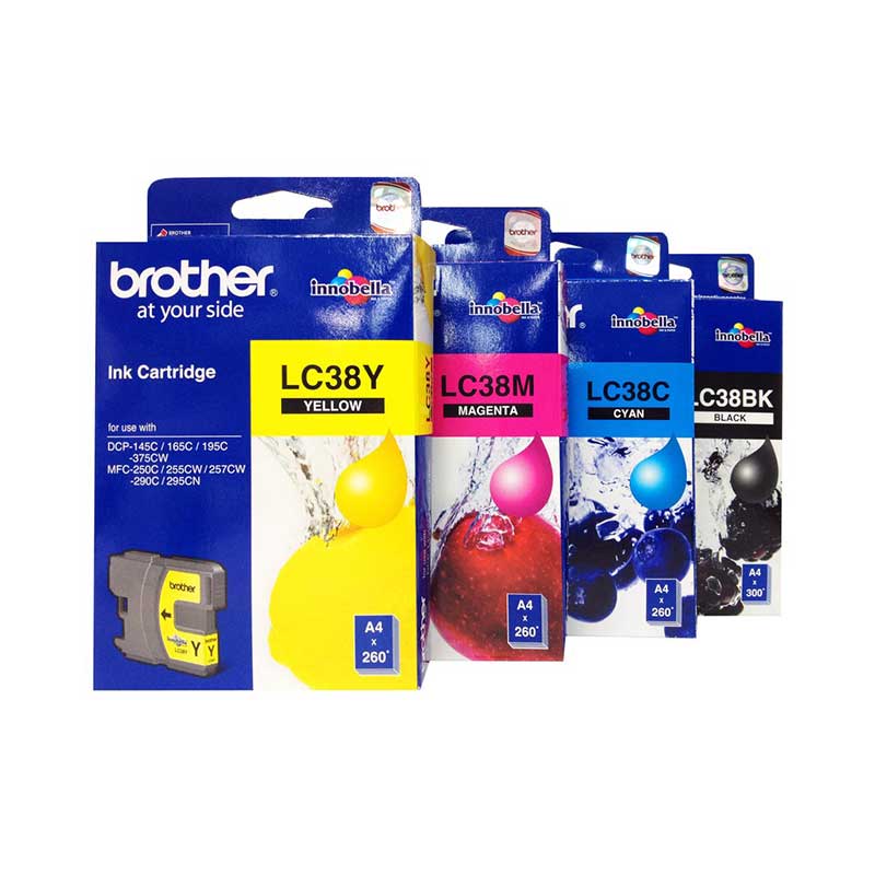 کارتریج جوهرافشان برادر مدل brother lc 38