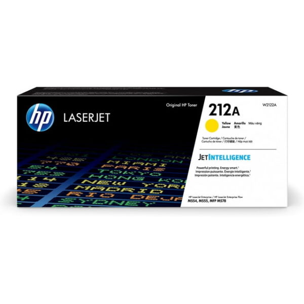 کارتریج تونر لیزری زرد اچ پی HP 212