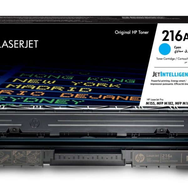 کارتریج تونر لیزری آبی اچ پی HP 216A