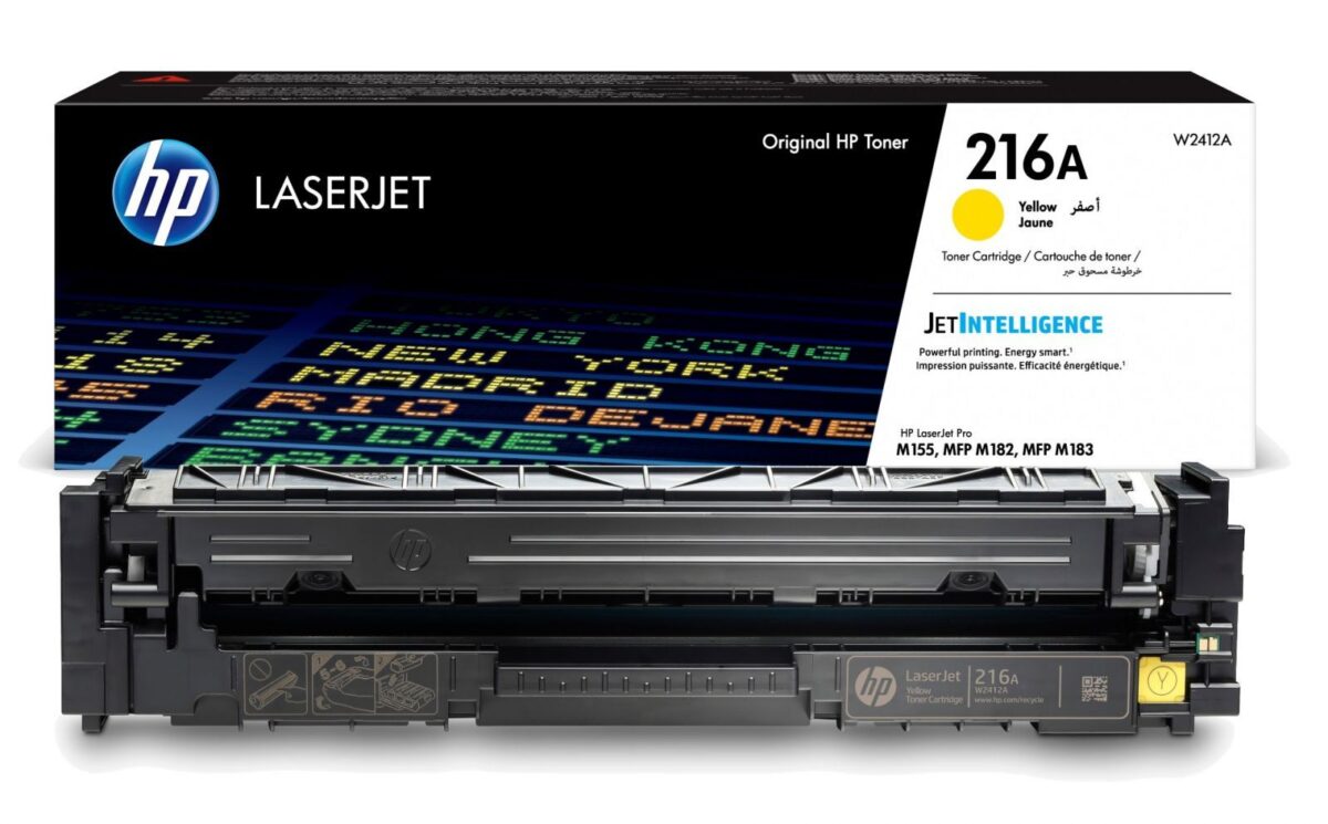 کارتریج تونر لیزری زرد اچ پی HP 216A