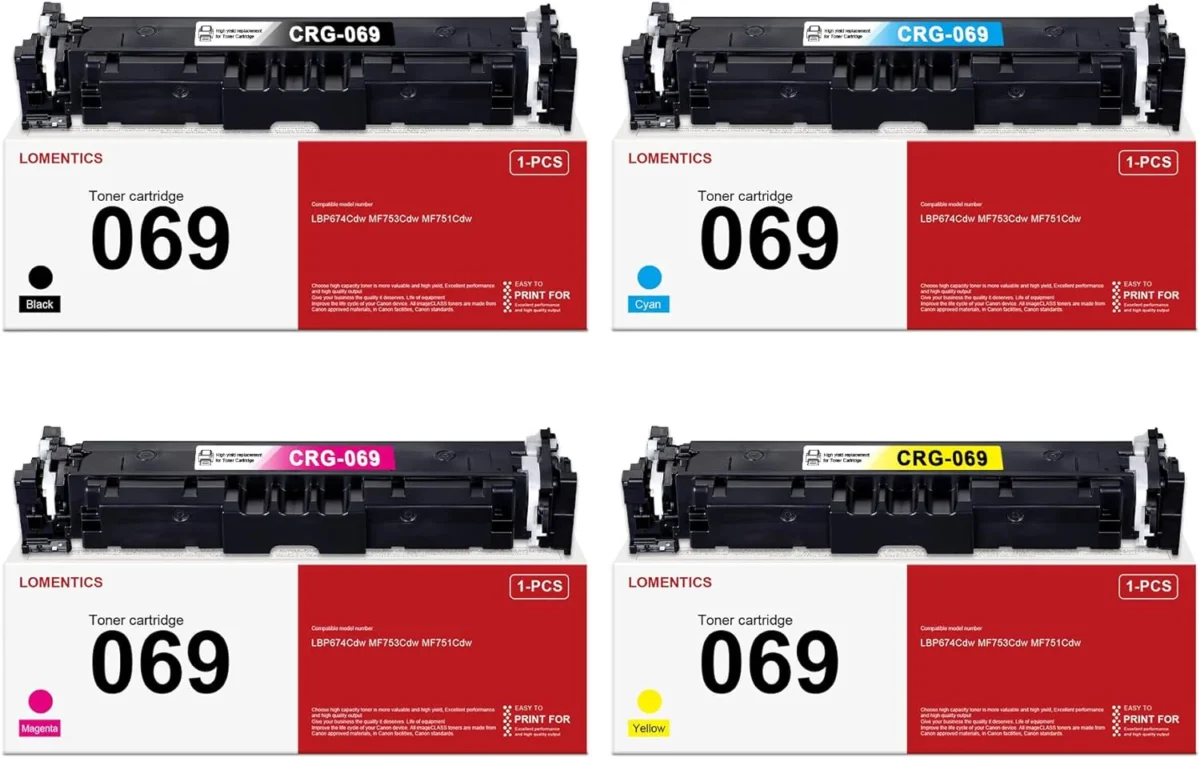 کارتریج تونر لیزری سری کامل کانن Canon 069