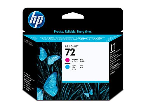 هد پلاتر قرمز و آبی اچ پی HP 72