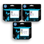 هد پلاتر شش رنگ اچ پی HP 72